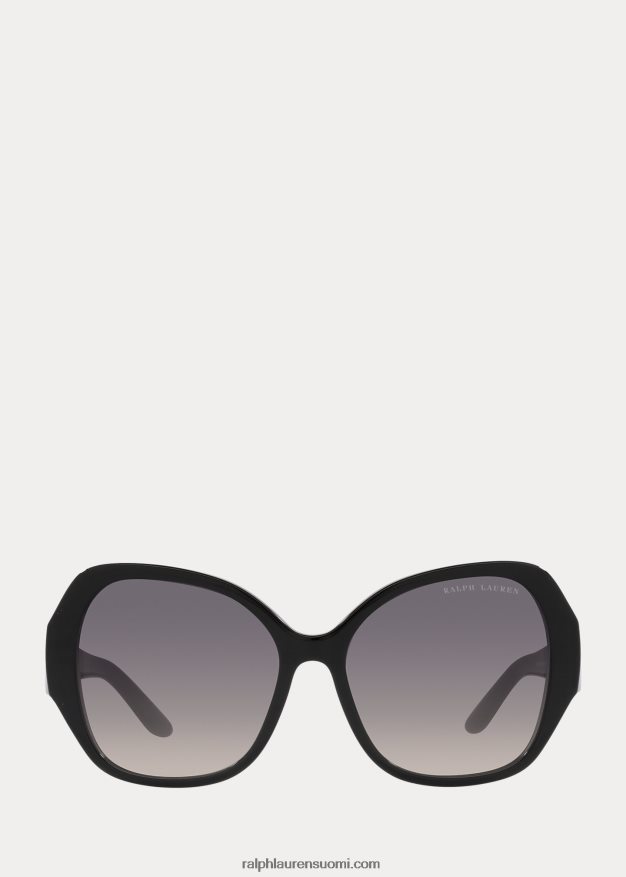 Ralph Lauren naiset jalusti pave aurinkolasit 0Z24ZR5581 kiiltävä musta