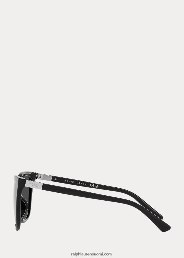 Ralph Lauren naiset polo wayfarer aurinkolasit 0Z24ZR5539 kiiltävä musta