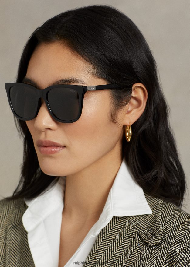 Ralph Lauren naiset polo wayfarer aurinkolasit 0Z24ZR5539 kiiltävä musta