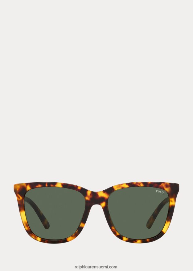 Ralph Lauren naiset polo wayfarer aurinkolasit 0Z24ZR5540 kiiltävä havanna