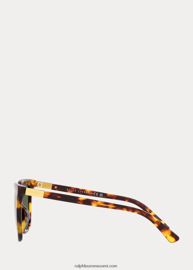 Ralph Lauren naiset polo wayfarer aurinkolasit 0Z24ZR5540 kiiltävä havanna