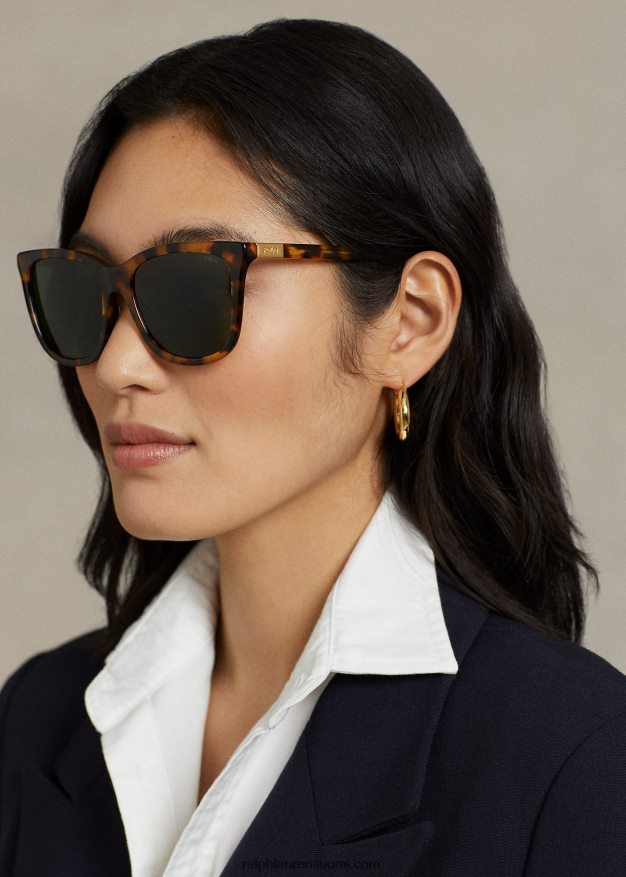 Ralph Lauren naiset polo wayfarer aurinkolasit 0Z24ZR5540 kiiltävä havanna