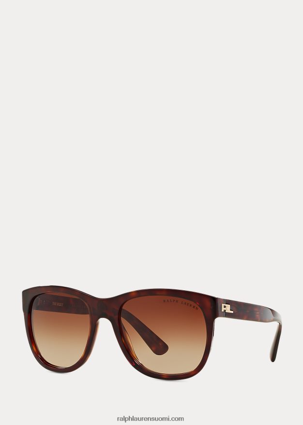 Ralph Lauren naiset rl ricky aurinkolasit 0Z24ZR9751 tumma havanna