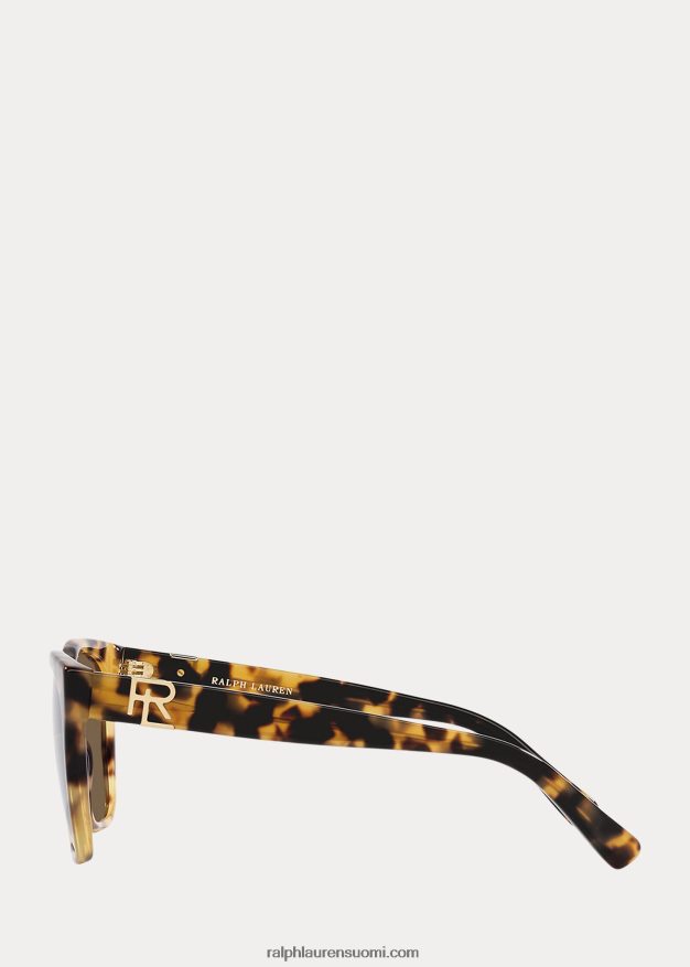 Ralph Lauren naiset rl ricky ii aurinkolasit 0Z24ZR5575 täplikäs havanna
