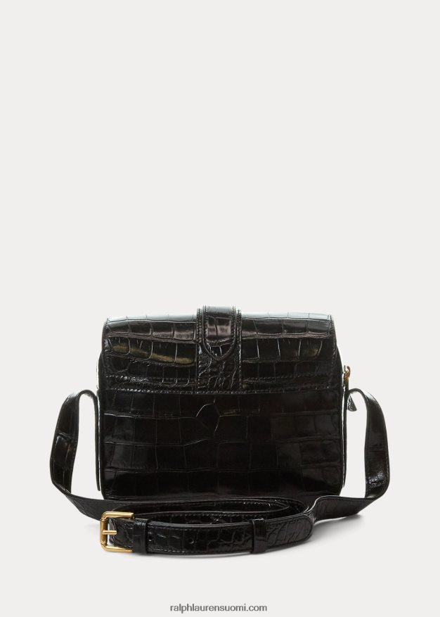 Ralph Lauren naiset alligaattori welington crossbody laukku 0Z24ZR5266
