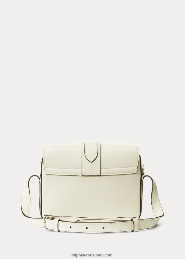 Ralph Lauren naiset vasikanahkainen welington crossbody laukku 0Z24ZR5143 lux kerma