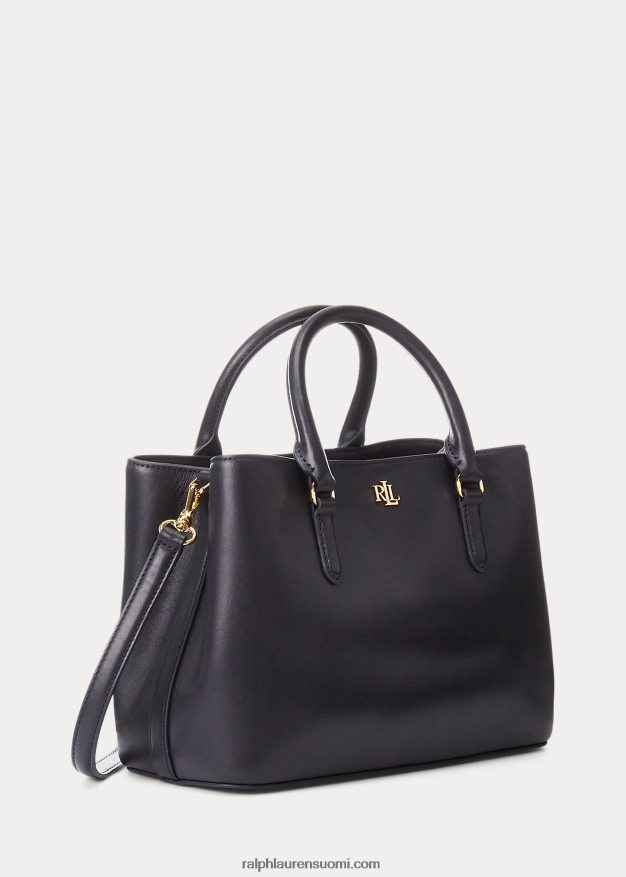 Ralph Lauren naiset nahkainen pieni marcy-laukku 0Z24ZR5356 laivasto