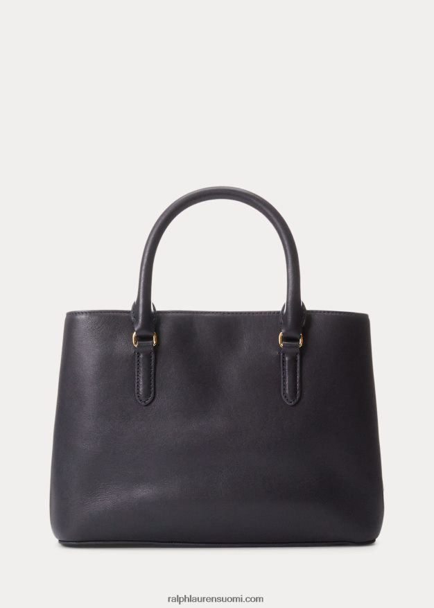 Ralph Lauren naiset nahkainen pieni marcy-laukku 0Z24ZR5356 laivasto
