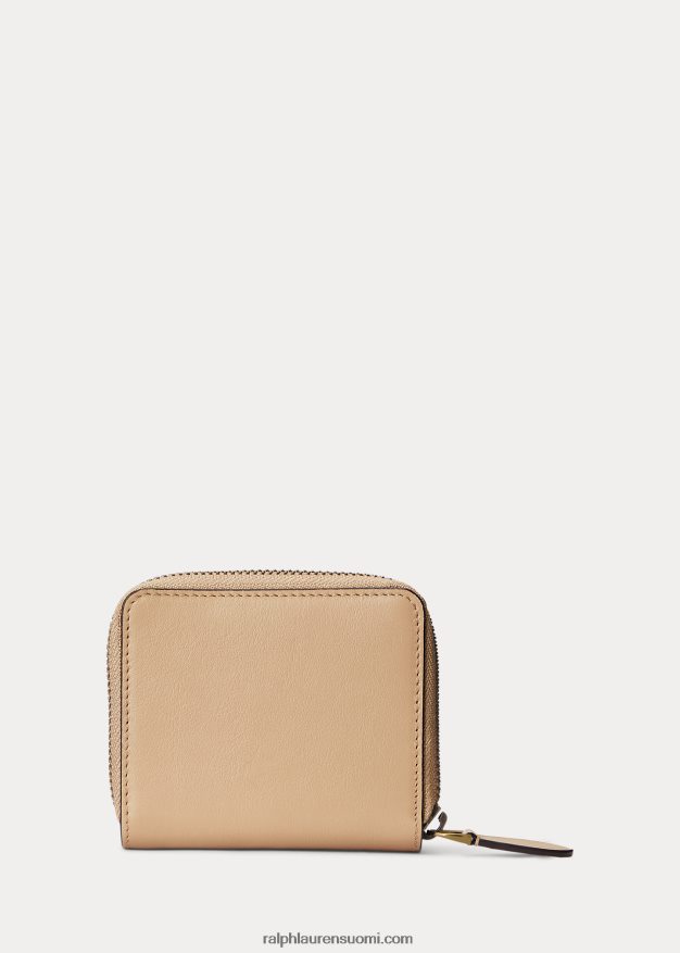 Ralph Lauren naiset Polo bear kompakti lompakko 0Z24ZR9730 dyynirusketus