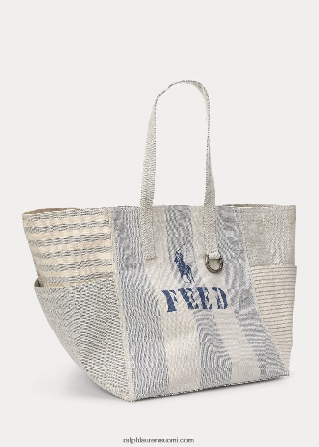 Ralph Lauren naiset polo x feed -kassi 0Z24ZR5247 sininen multi