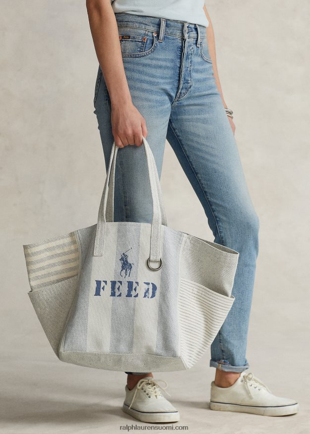 Ralph Lauren naiset polo x feed -kassi 0Z24ZR5247 sininen multi