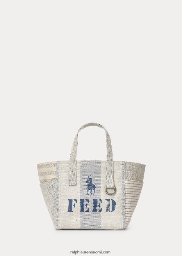 Ralph Lauren naiset polo x feed -minikassi 0Z24ZR5248 sininen multi