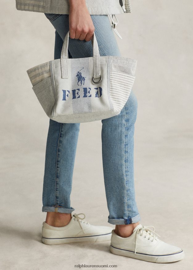 Ralph Lauren naiset polo x feed -minikassi 0Z24ZR5248 sininen multi