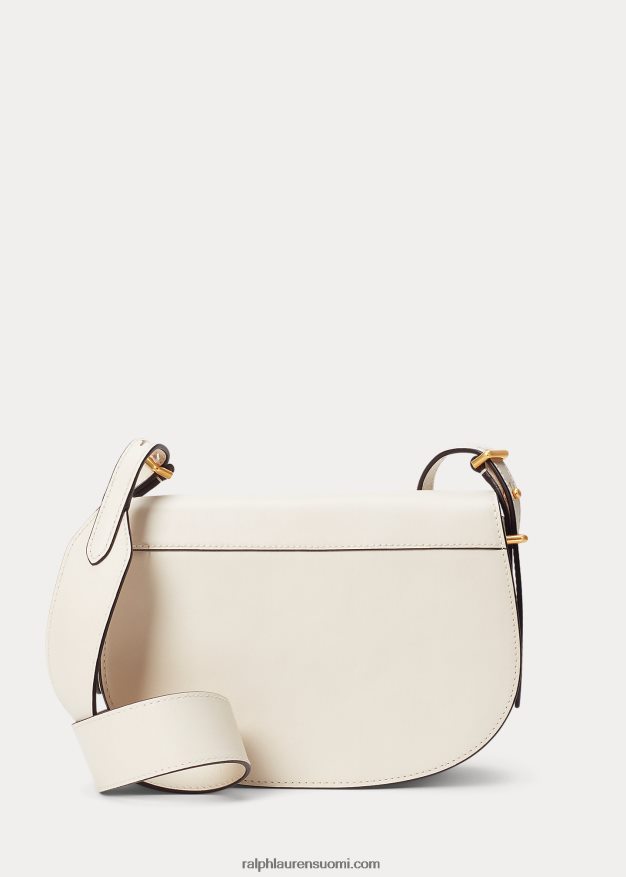 Ralph Lauren naiset polo id vasikanahkainen satulalaukku 0Z24ZR5165