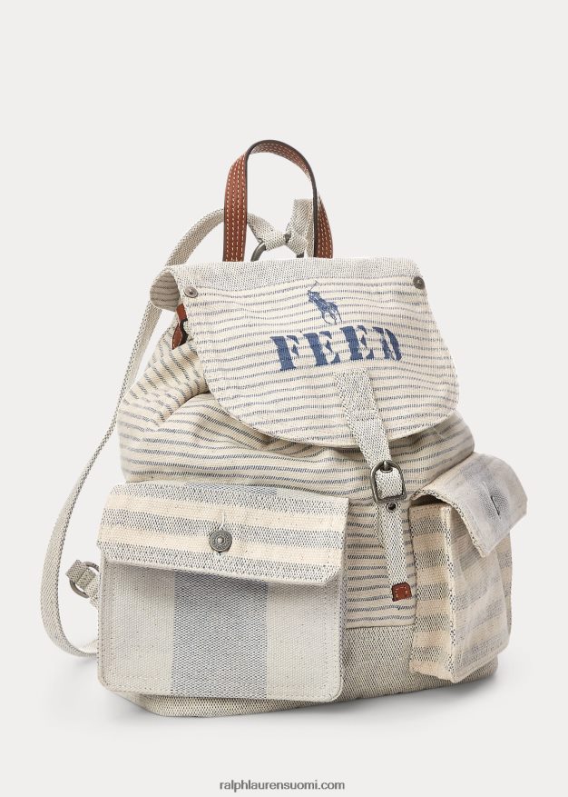 Ralph Lauren naiset polo x feed -reppu 0Z24ZR2657 sininen multi