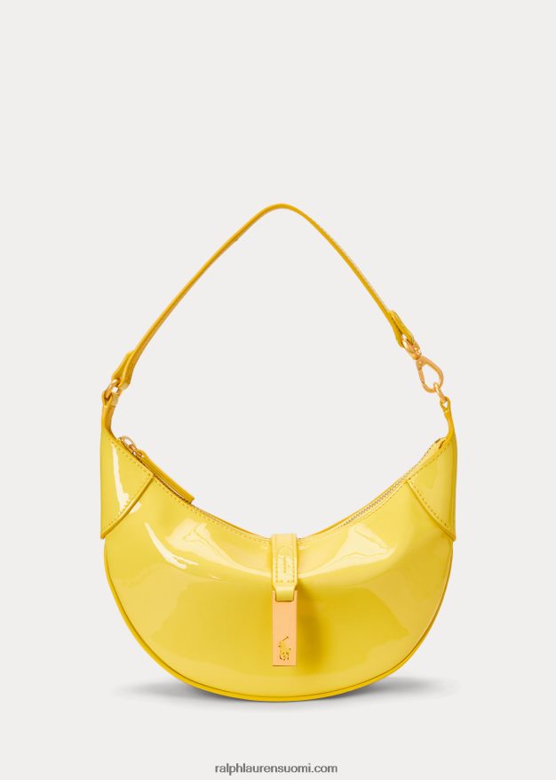 Ralph Lauren naiset Polo id patentoitu mini olkalaukku 0Z24ZR5134 narsissi