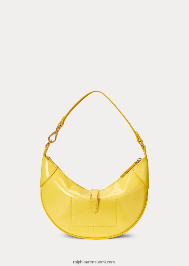 Ralph Lauren naiset Polo id patentoitu mini olkalaukku 0Z24ZR5134 narsissi