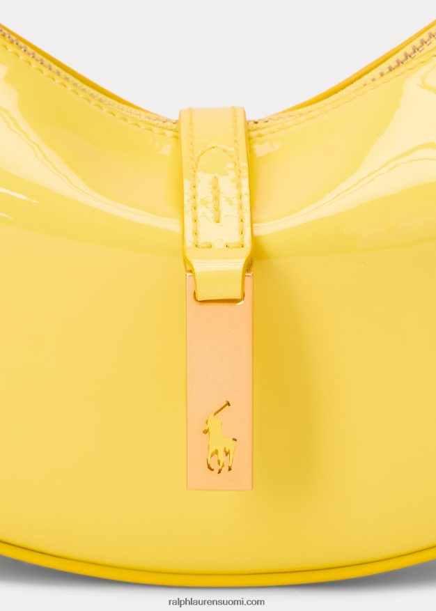 Ralph Lauren naiset Polo id patentoitu mini olkalaukku 0Z24ZR5134 narsissi