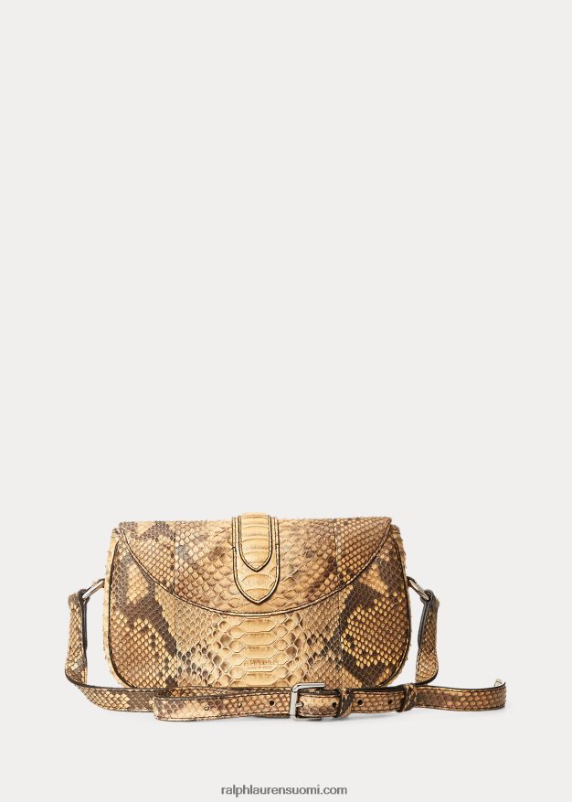 Ralph Lauren naiset python welington olkalaukku 0Z24ZR5288 rl tan