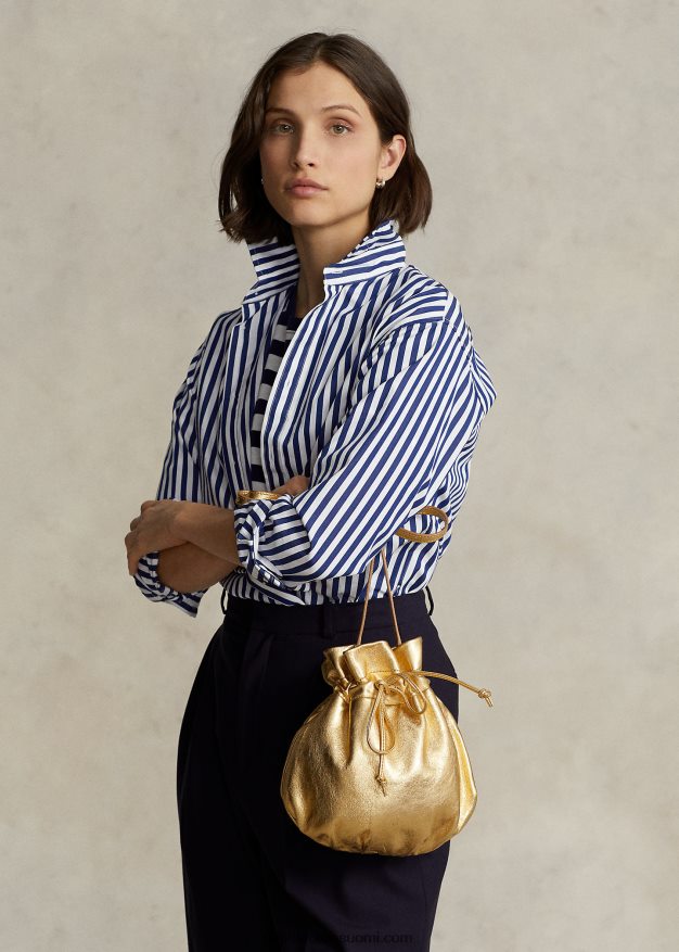 Ralph Lauren naiset ponin pussi 0Z24ZR5234 kulta