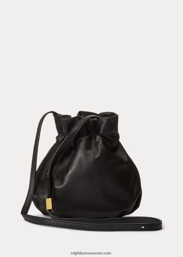 Ralph Lauren naiset ponin pussi 0Z24ZR5235 musta