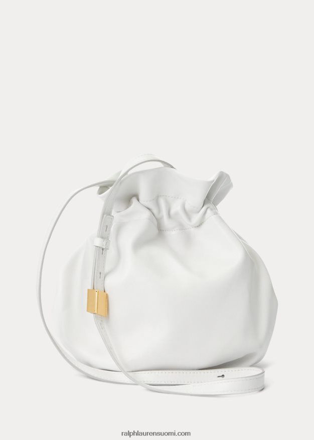 Ralph Lauren naiset ponin pussi 0Z24ZR5236 valkoinen