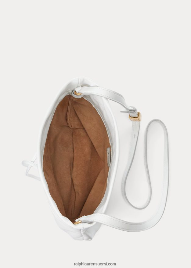 Ralph Lauren naiset ponin pussi 0Z24ZR5236 valkoinen