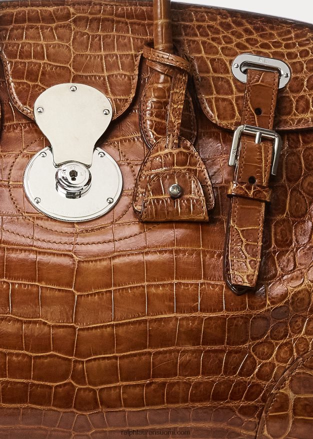 Ralph Lauren naiset alligaattori ricky 33 0Z24ZR5320 hunaja
