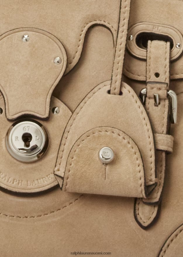 Ralph Lauren naiset calf-mokka pehmeä ricky 18 0Z24ZR5324 vaalea hunaja