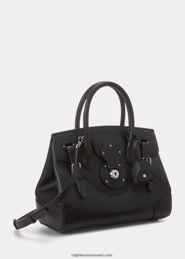 Ralph Lauren naiset nappanahka pehmeä ricky 27 0Z24ZR5323 musta