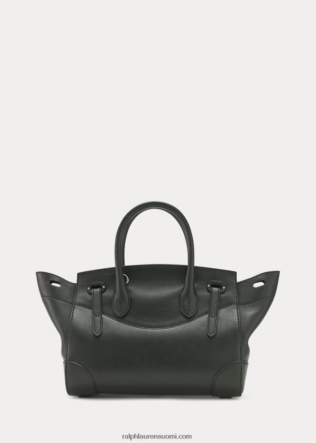 Ralph Lauren naiset nappanahka pehmeä ricky 27 0Z24ZR5323 musta