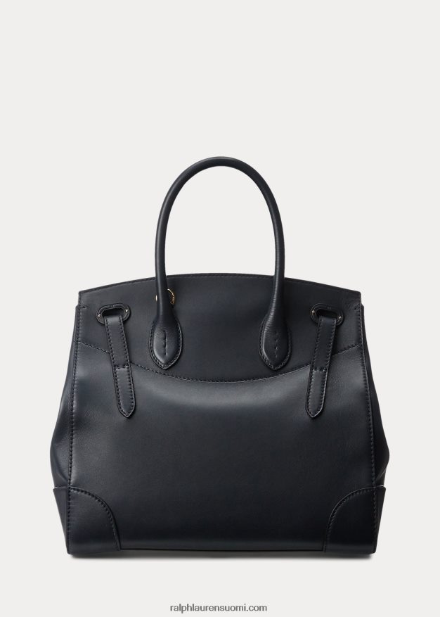 Ralph Lauren naiset nappanahka pehmeä ricky 33 0Z24ZR5311 laivasto