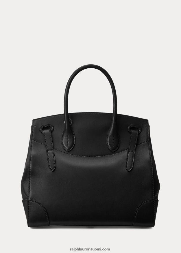 Ralph Lauren naiset nappanahka pehmeä ricky 33 0Z24ZR5313 musta