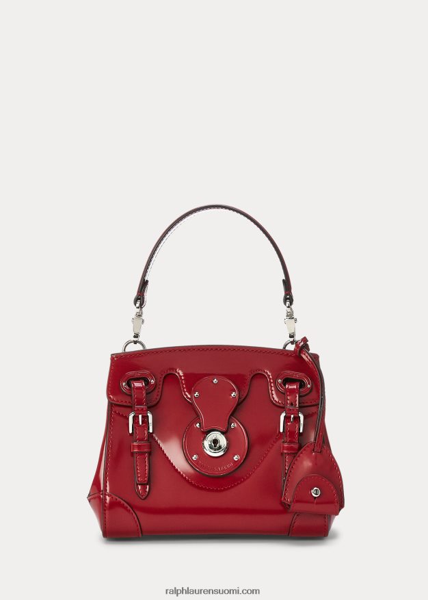 Ralph Lauren naiset vasikannahka pehmeä ricky 18 0Z24ZR5328 syvä punainen