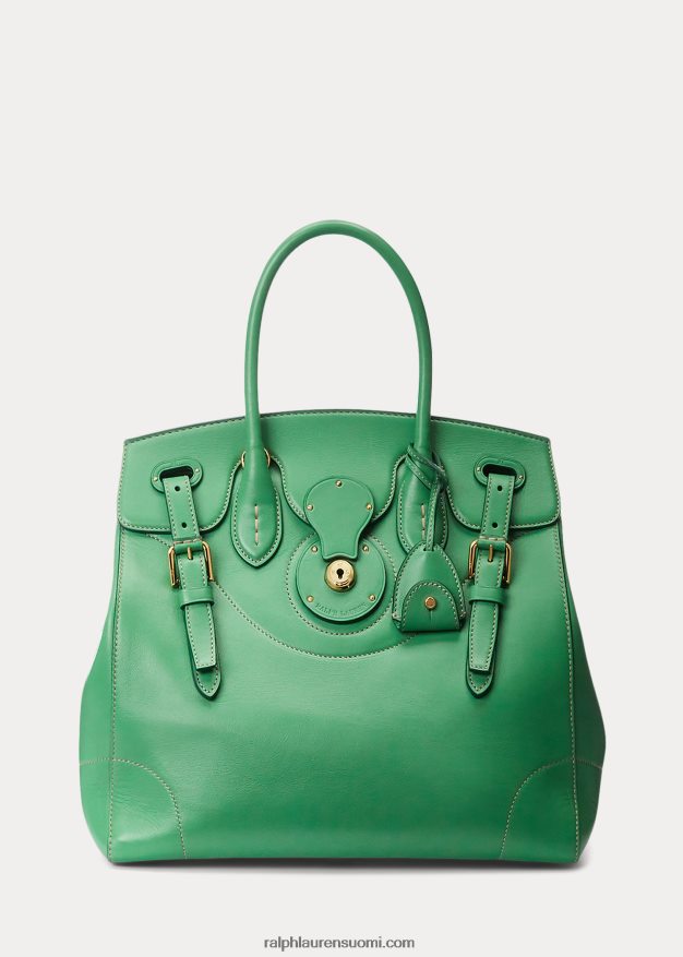 Ralph Lauren naiset vasikannahka pehmeä ricky 33 0Z24ZR5307 viherminttu