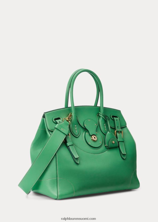 Ralph Lauren naiset vasikannahka pehmeä ricky 33 0Z24ZR5307 viherminttu