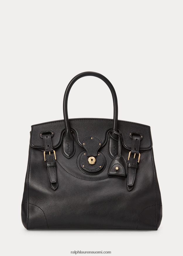 Ralph Lauren naiset vasikannahka vaalea ricky 33 0Z24ZR5318 musta