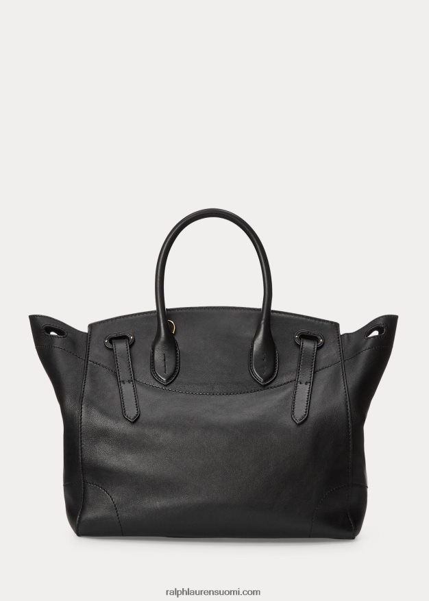 Ralph Lauren naiset vasikannahka vaalea ricky 33 0Z24ZR5318 musta