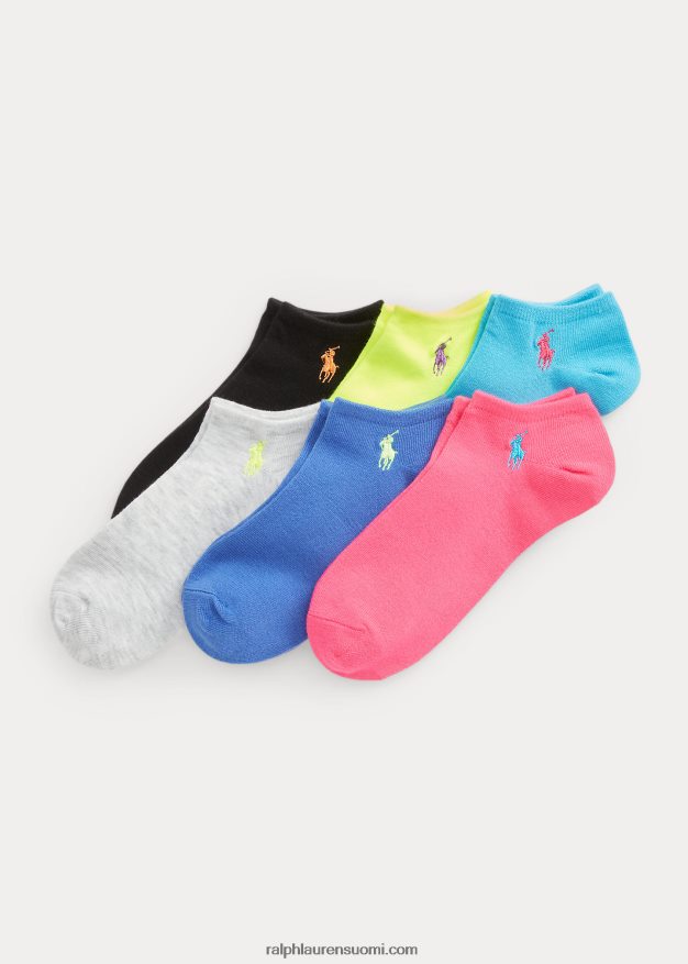 Ralph Lauren naiset nilkkasukka 6 kpl 0Z24ZR5505 multi