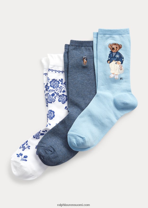 Ralph Lauren naiset poolo karhusukka lahjarasia 0Z24ZR5515 erivärinen pakkaus