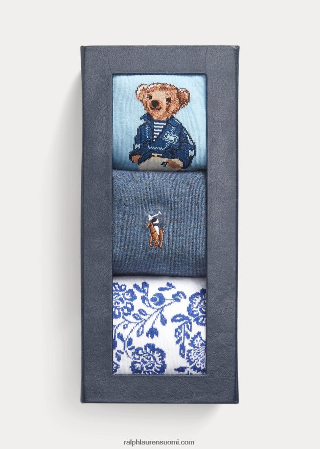 Ralph Lauren naiset poolo karhusukka lahjarasia 0Z24ZR5515 erivärinen pakkaus