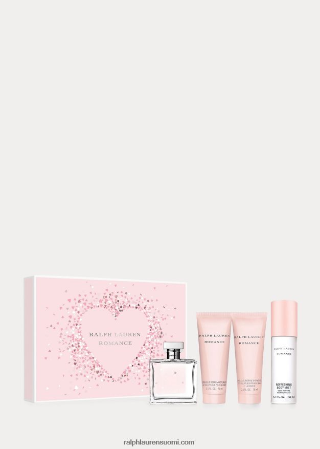 Ralph Lauren naiset romanttinen 4-osainen lahjasetti 0Z24ZR9732 vaaleanpunainen