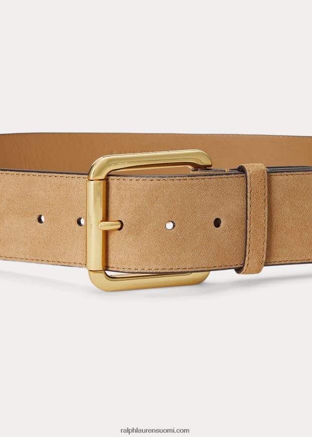 Ralph Lauren naiset mokka leveä vyö 0Z24ZR4914 kameli