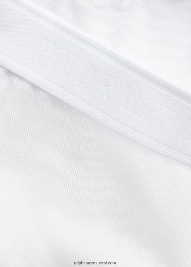 Ralph Lauren naiset mesh matalat bikinihousut 0Z24ZR3374 valkoinen pilvi