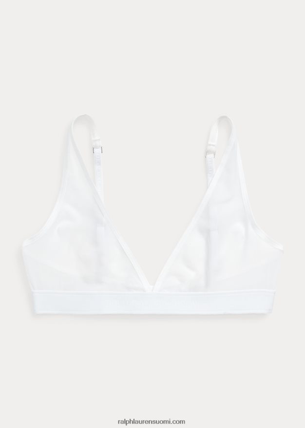 Ralph Lauren naiset verkkovuoraattomat rintaliivit 0Z24ZR3375 valkoinen pilvi