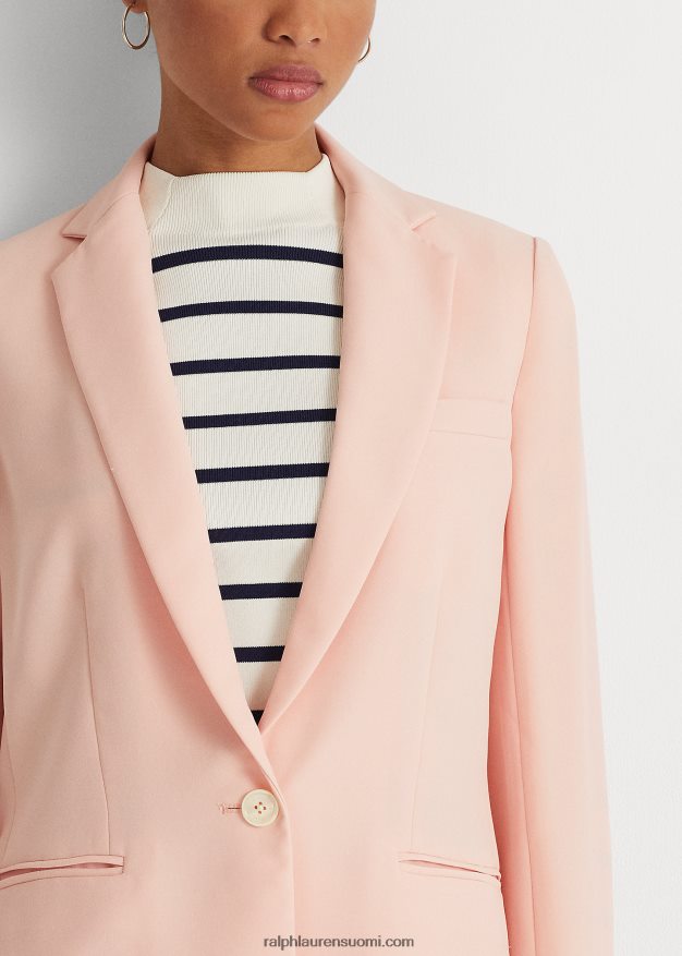 Ralph Lauren naiset Georgette bleiseri 0Z24ZR4820 vaaleanpunainen