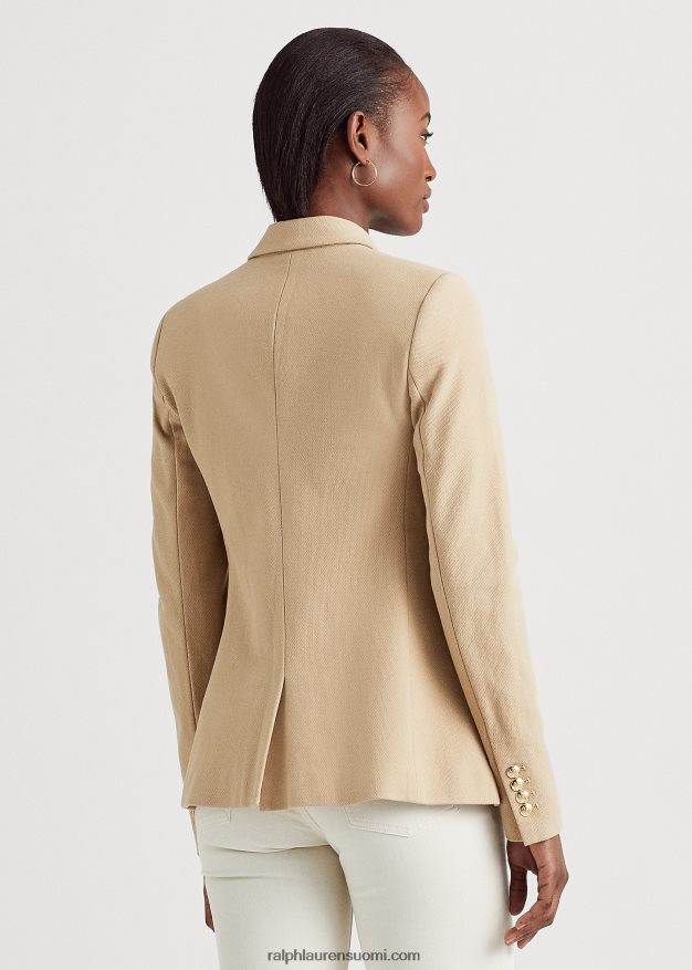 Ralph Lauren naiset jacquard bleiseri 0Z24ZR4295 koivunrusketus