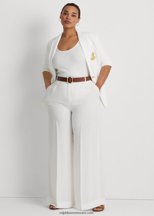 Ralph Lauren naiset jacquard bleiseri 0Z24ZR4515 valkoinen