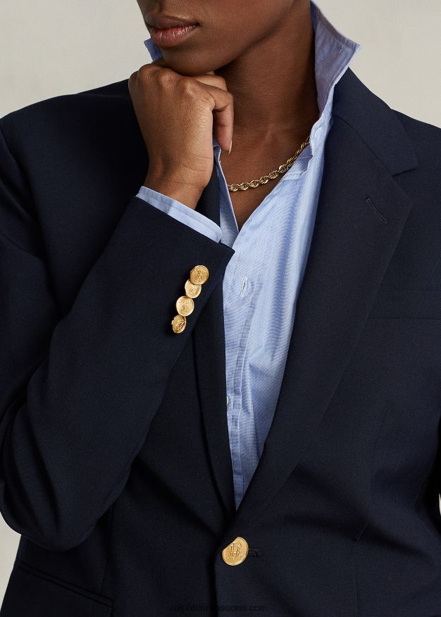 Ralph Lauren naiset joustava kahdella napilla bleiseri 0Z24ZR4755