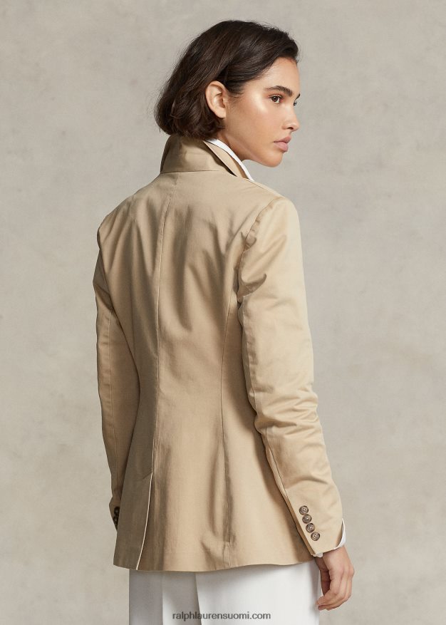 Ralph Lauren naiset joustava toimikas bleiseri 0Z24ZR3191 rusketus